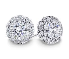 EARRINGS Halo Stud 01